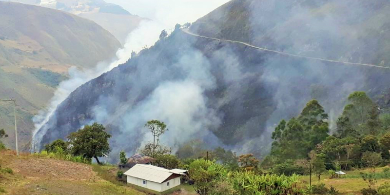 Ciudadanos podrán ser sancionados por provocar o iniciar incendios forestales


