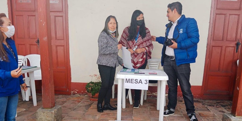 Acciones afirmativas por las mujeres de Cogua