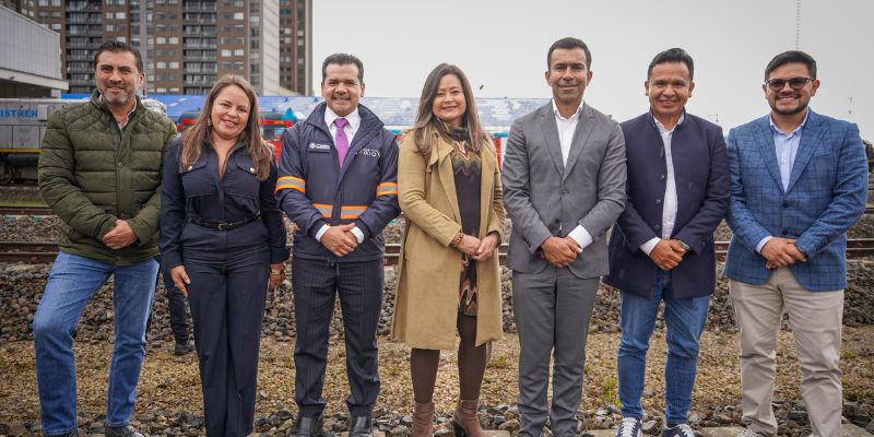 "Las promesas se cumplen y las obras comienzan", dijo el gobernador Jorge Rey al recibir de INVIAS el corredor férreo para Regiotram

