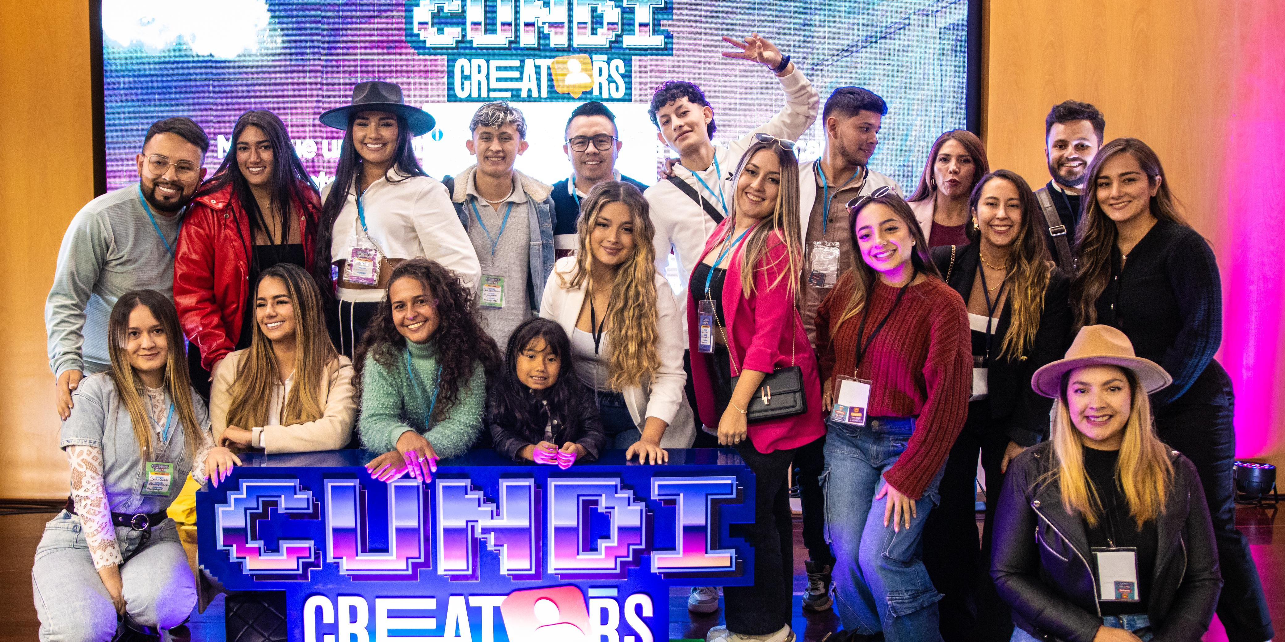 Con más de 280 influencers regionales se lanzó Cundi-Creators