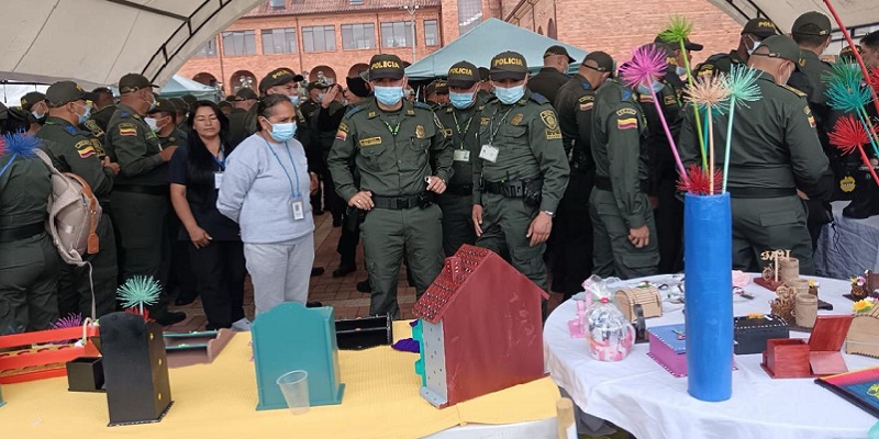 Beneficencia de Cundinamarca presente en Feria Empresarial de la Policía