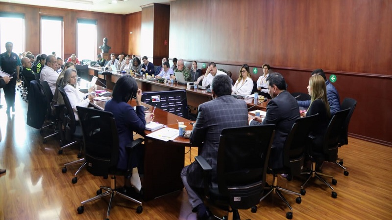 Cundinamarca realiza octavo comité de la Comisión para la Coordinación y Seguimiento de los Procesos Electorales