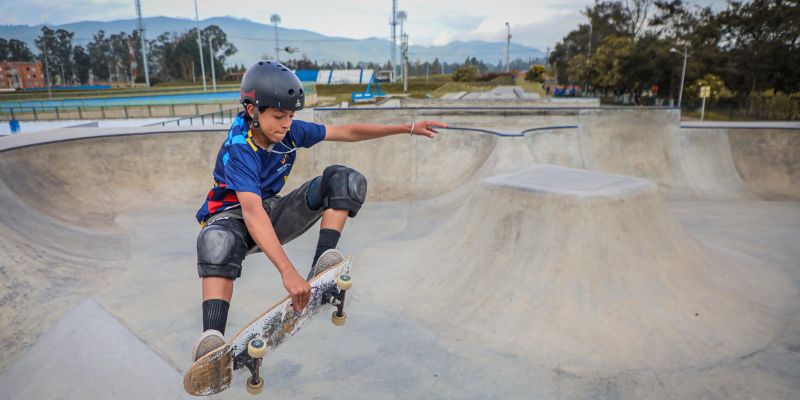 Gobernador Jorge Rey inaugura oficialmente el ‘Skate Park’ de Sopó 