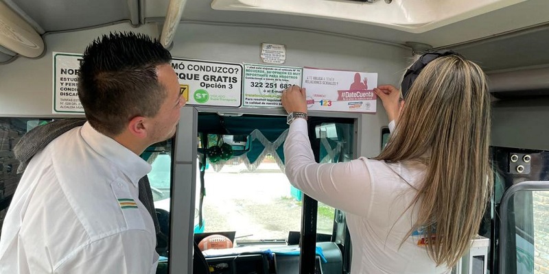 Transporte público de Tocancipá se une a campaña #DateCuenta
