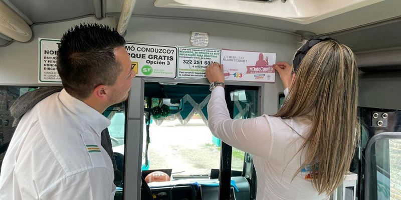 Transporte público de Tocancipá se une a campaña #DateCuenta

