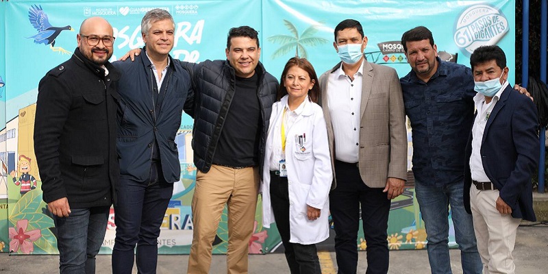 Gobernador inaugura nuevas áreas del Hospital María Auxiliadora, de Mosquera