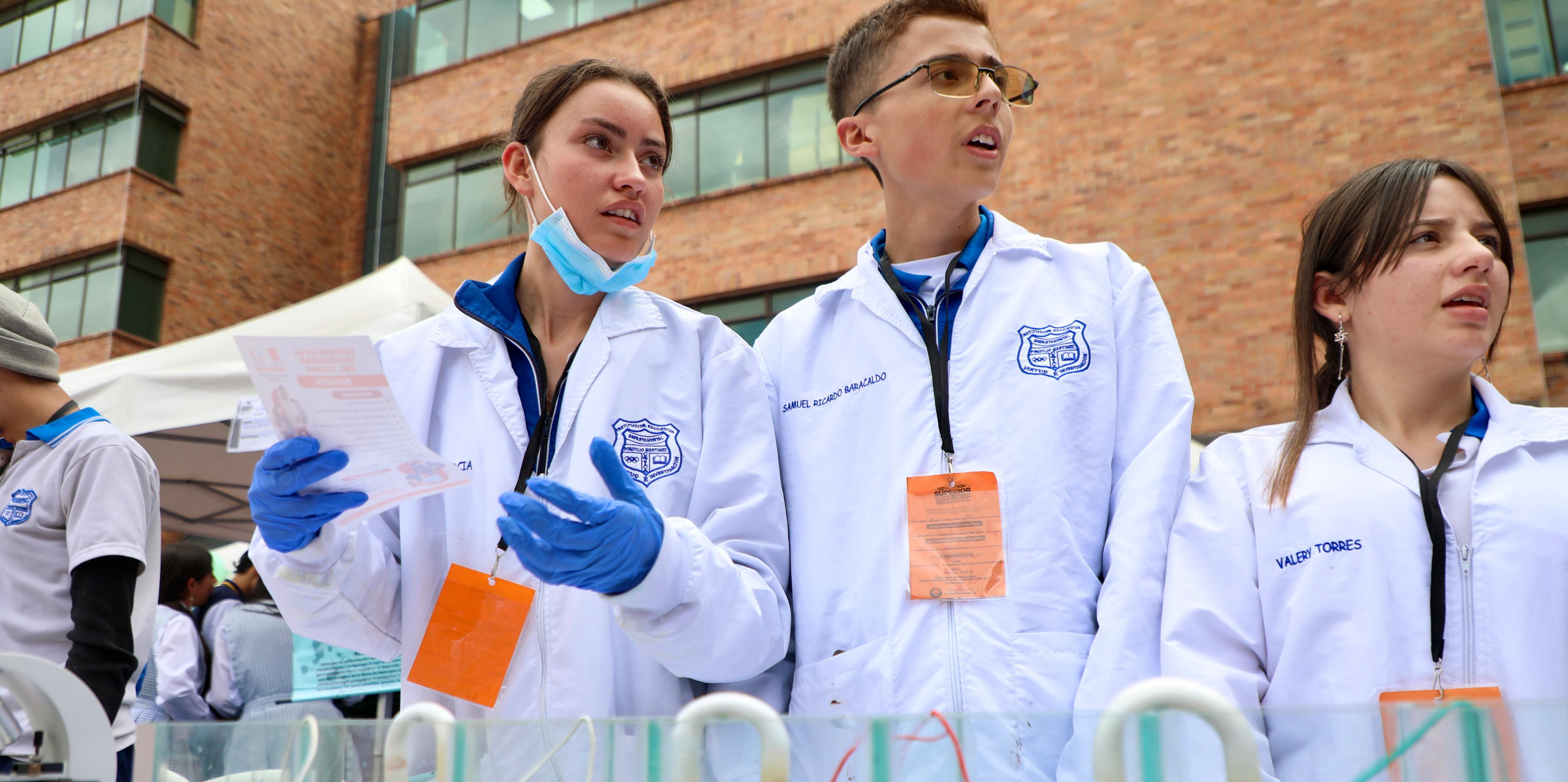 Jóvenes cundinamarqueses demuestran su potencial en la ‘Primera Feria de Educación Superior: caminando, educando, y emprendiendo’