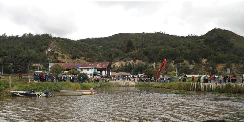 Más de $200 mil millones para la recuperación de la Laguna de Fúquene