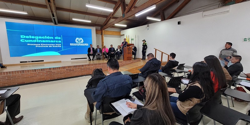 Cundinamarca se prepara para garantizar elecciones regionales