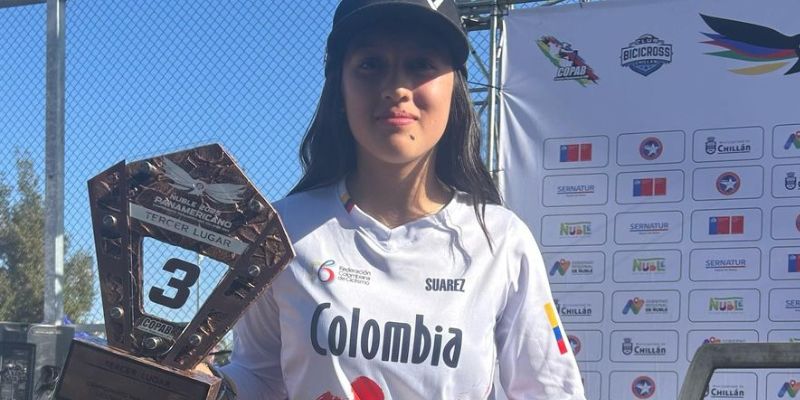 Laura Romero, bicampeona panamericana de BMX y orgullo de Cundinamarca
