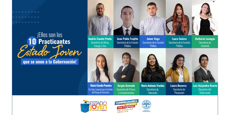 Estado Joven presente en la Gobernación de Cundinamarca








