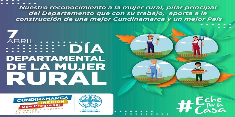 Hoy es Día Departamental de la Mujer Rural








