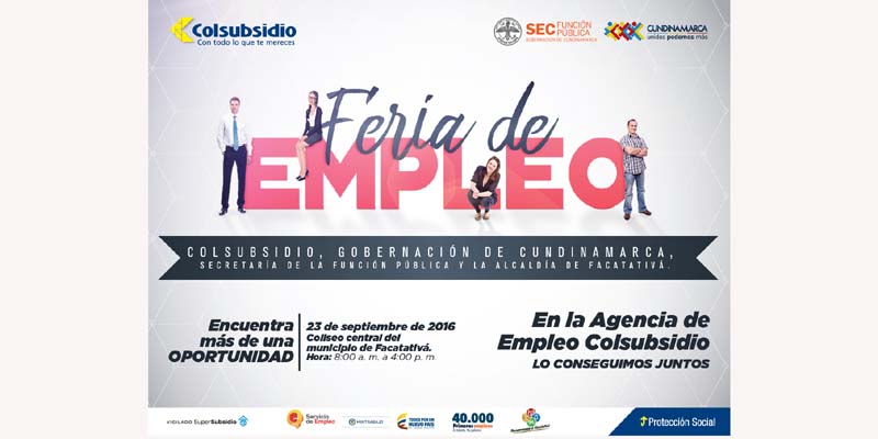 Gobierno cundinamarqués promueve estrategias de empleo en el departamento
