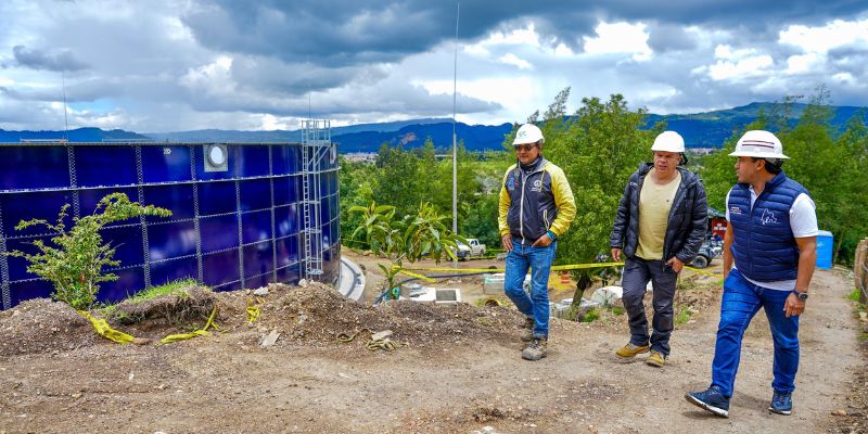 Cajicá construye megaobra que blindará su servicio de agua