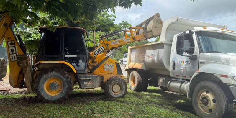 Gobernación despliega personal técnico y maquinaria amarilla en Paratebueno y Medina para atender emergencias tras sismo del fin de semana
