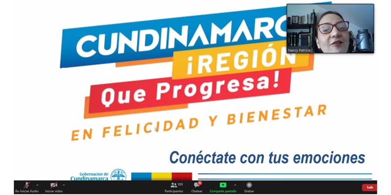 Cundinamarqueses del sector de la salud reciben herramientas de salud mental y manejo emocional