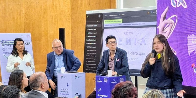 Cundinamarca apuesta por la inteligencia artificial en las aulas con Impacto Maker