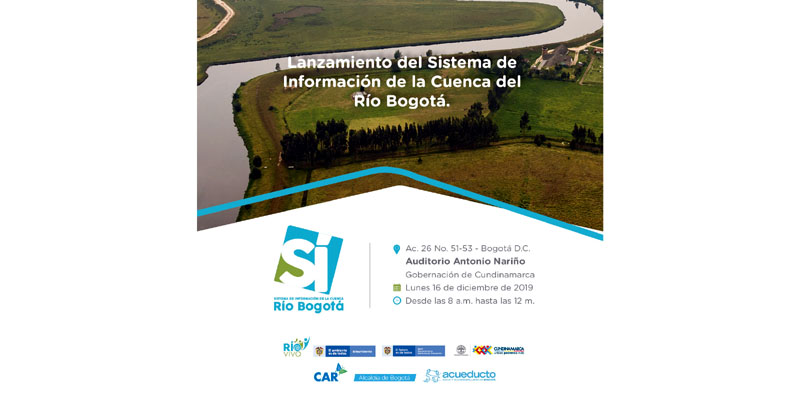 Lanzamiento del Sistema de Información de la Cuenca Río Bogotá 







