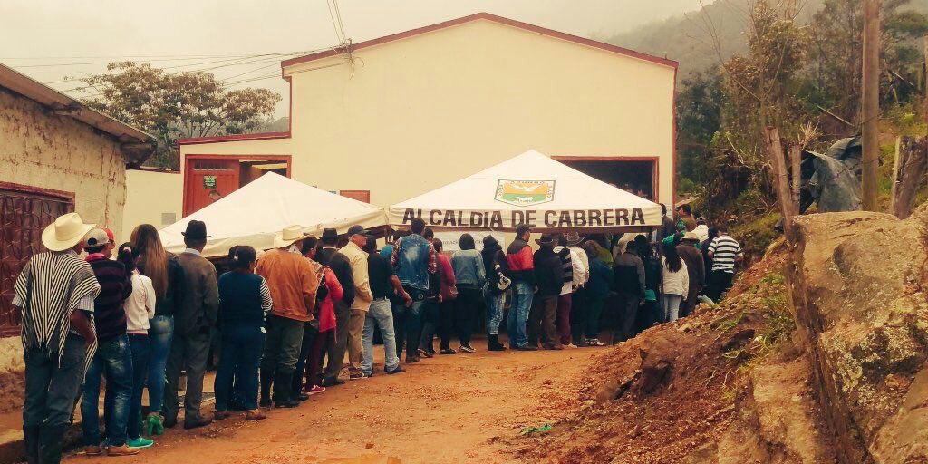 Comunidad de Cabrera, Cundinamarca, dijo NO en consulta popular


