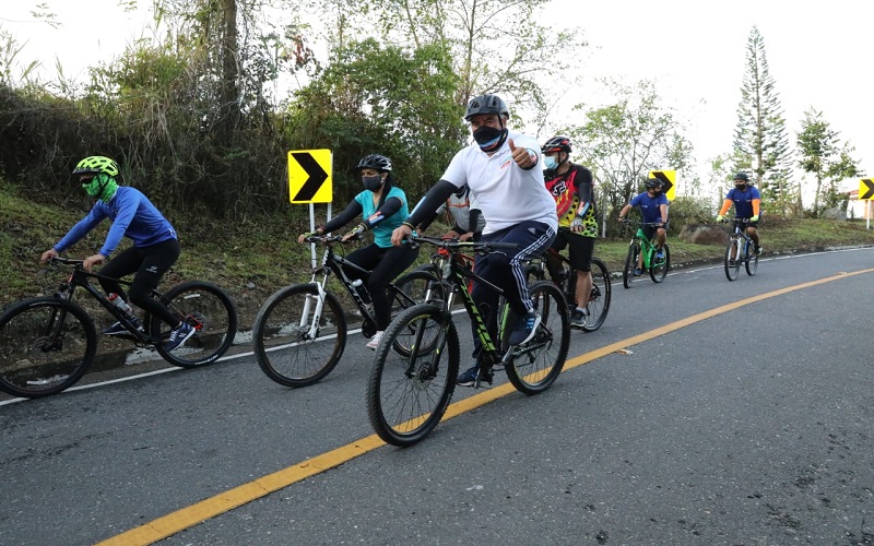 Cundinamarca celebró el Segundo Circuito  de la “Ciclo Vía Por La Vida” en la Provincia del Tequendama