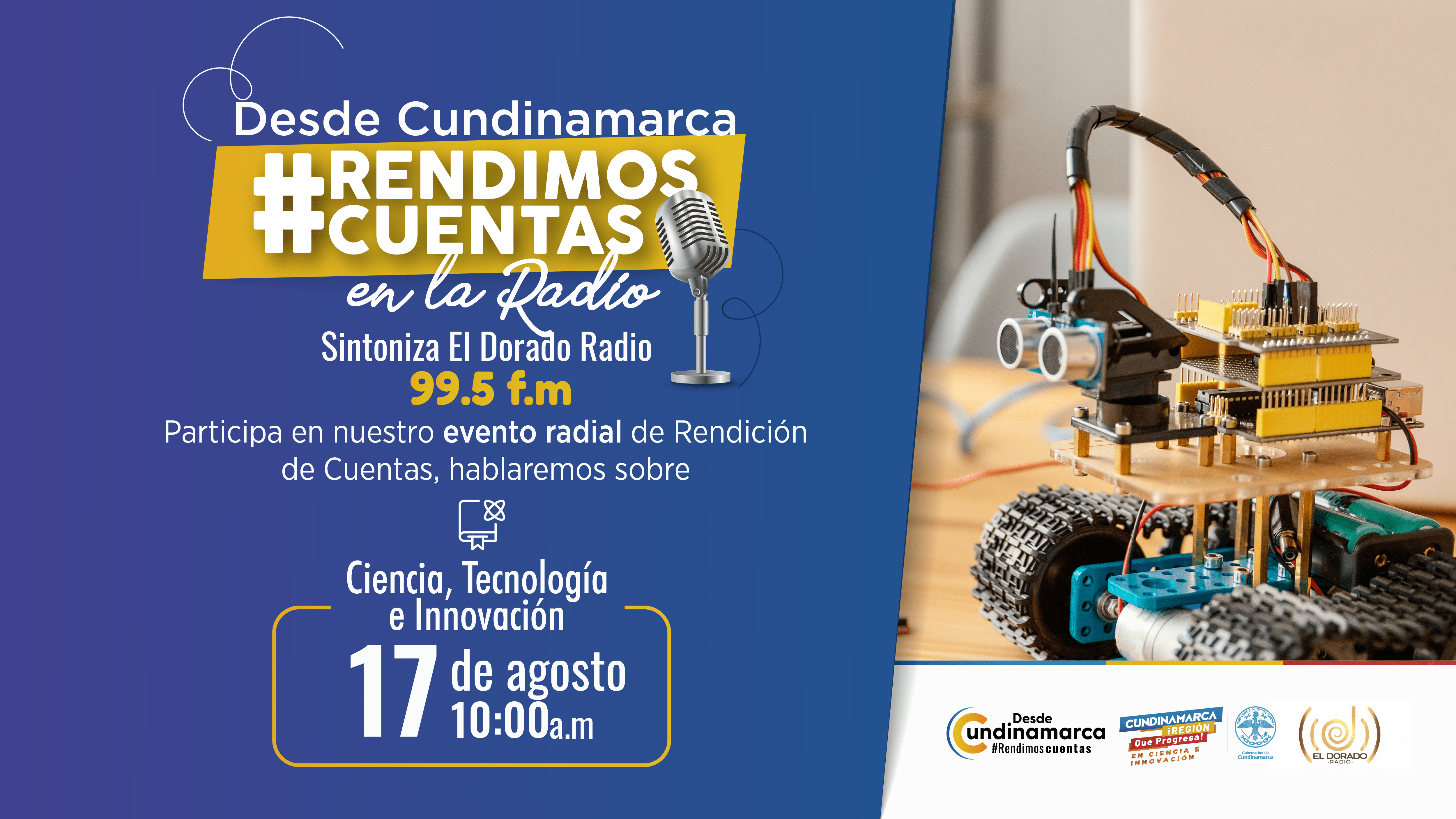 Imagen del video Desde #Cundinamarca #RendimosCuentas: Secretaría de Ciencia, tecnología e innovación de Cundinamarca