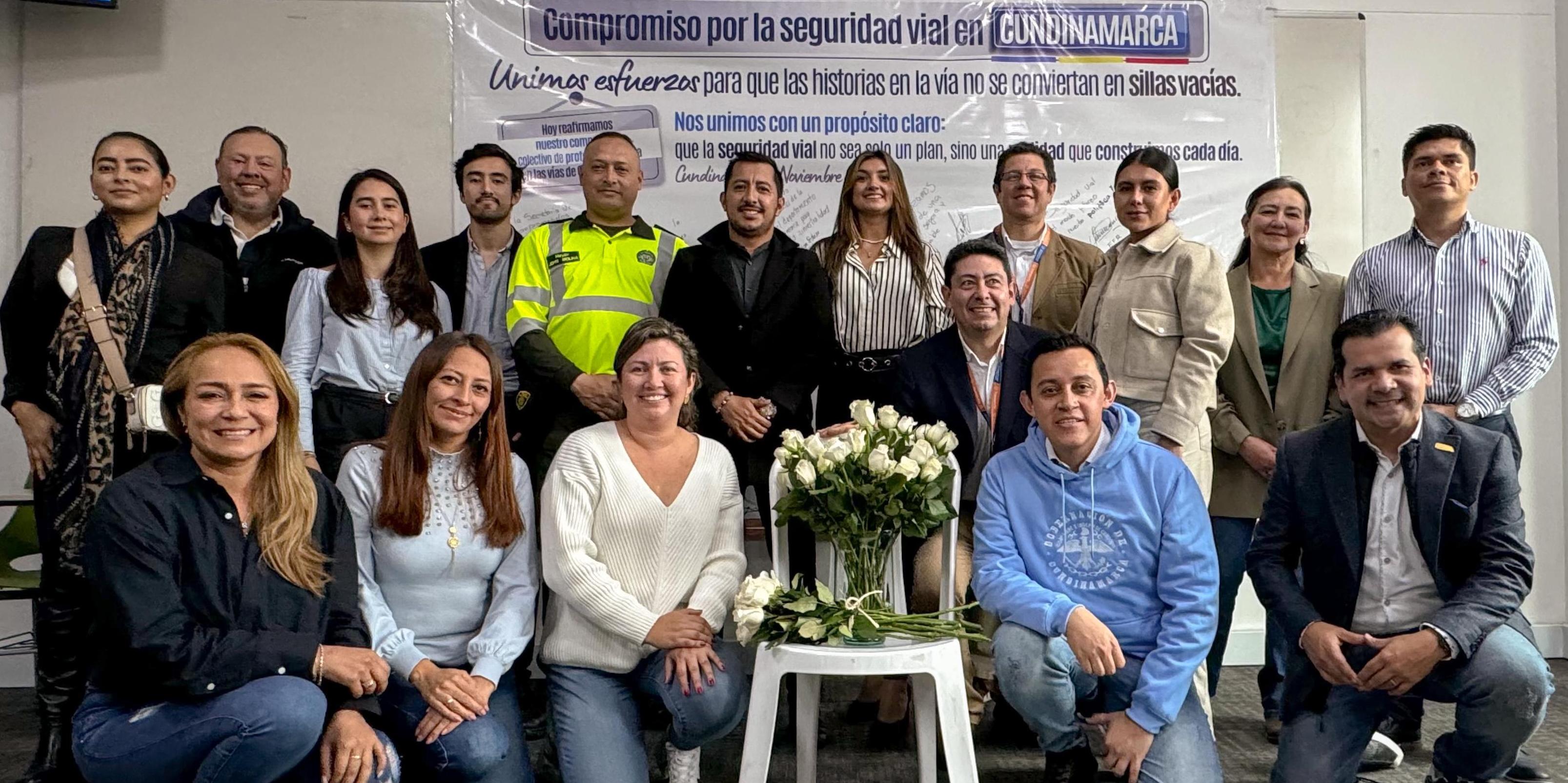 Cundinamarca rinde homenaje a las víctimas de siniestros viales y reafirma su compromiso por una movilidad segura
