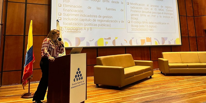 Más de 100 alcaldías de Cundinamarca se capacitan en gestión de proyectos con el DNP