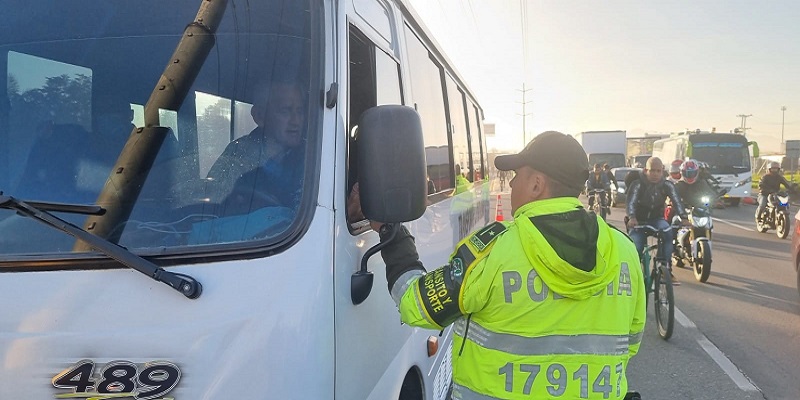 Con inicio de jornada escolar, se adelantan operativos de control a rutas escolares

