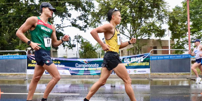 Inician competencias del Panamericano de Marcha Atlética 2025 con 120 atletas de 13 países en Anapoima