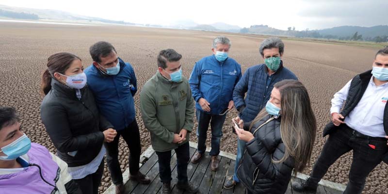 Gobernación, alcaldías y la CAR unidos para salvar la laguna de Suesca