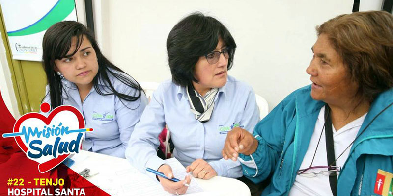 Misión Salud llegó a Tenjo