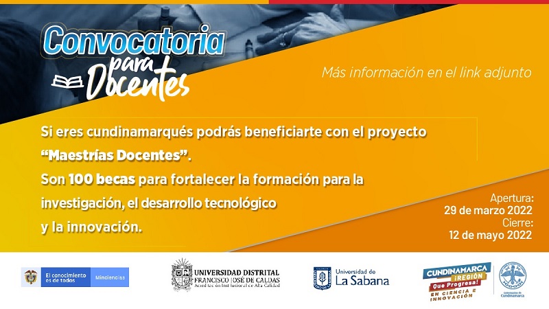 100 docentes podrán acceder a becas para maestrías









