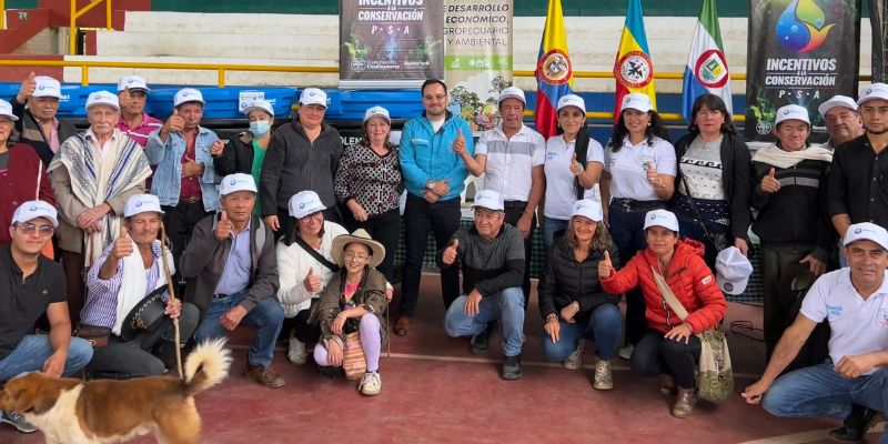 Cundinamarca protege el agua en Ubalá con inversión de $267 millones en Pago por Servicios Ambientales


