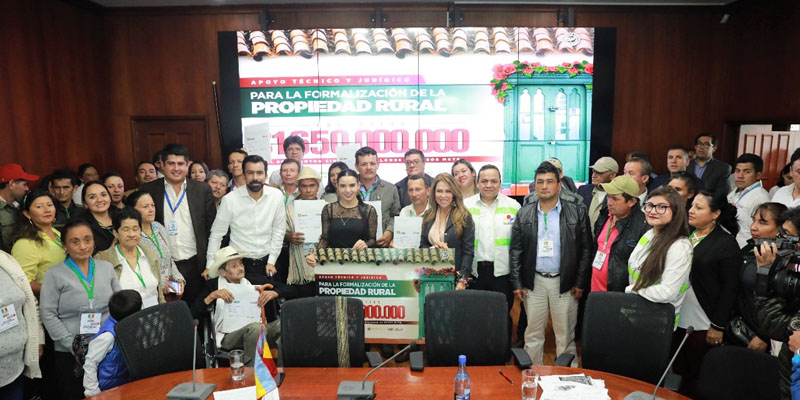 Cundinamarca, territorio de propietarios rurales