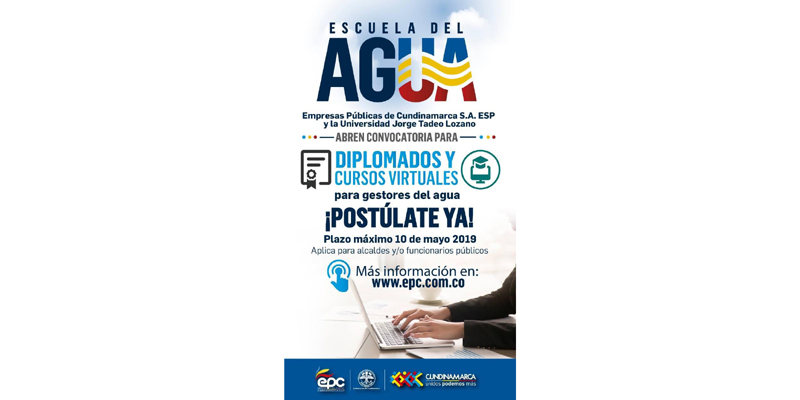 Cursos virtuales y diplomados semipresenciales para gestores del agua
























