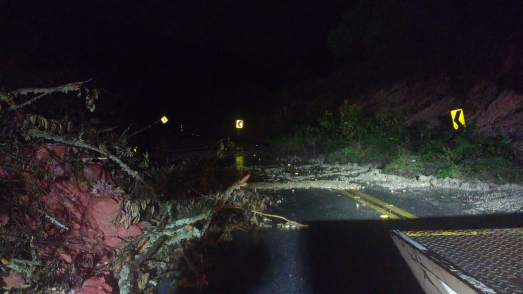 Cierre preventivo en las vías Mosquera - La Mesa y Sibaté - Fusagasugá por deslizamientos a causa de las fuertes lluvias