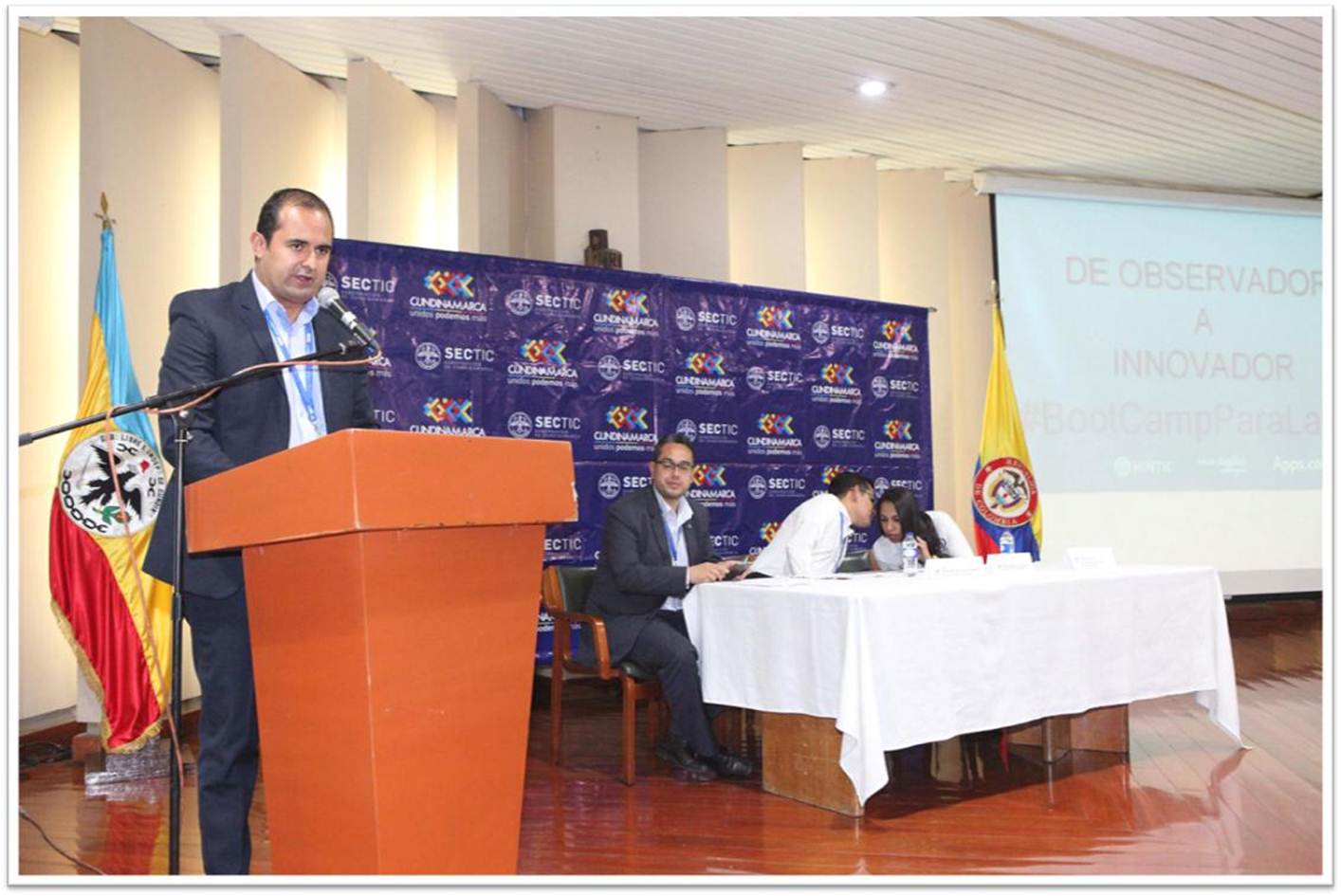 Cundinamarqueses se capacitan en innovación para la paz