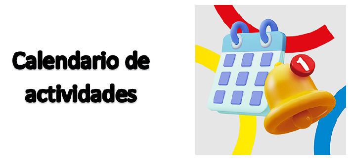 Calendario de actividades