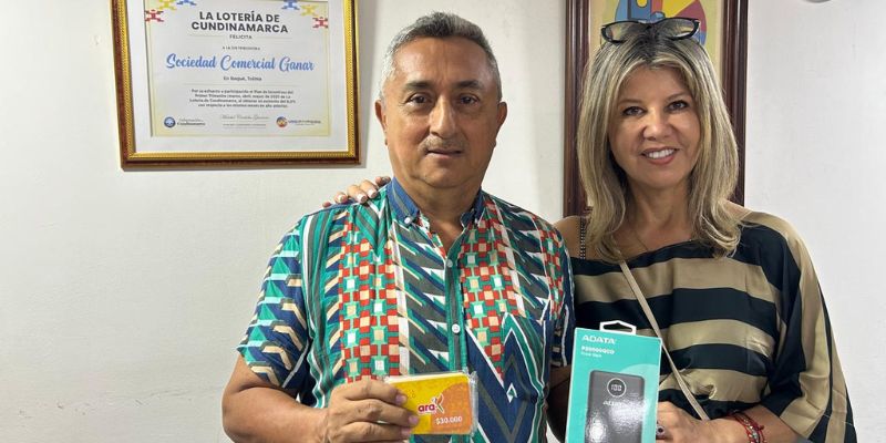 La Lotería de Cundinamarca incentiva a su fuerza de ventas en Ibagué