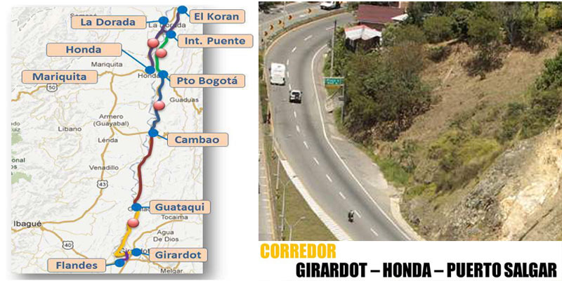 Plan de Manejo de Tránsito en el corredor Honda-Puerto Salgar-Girardot