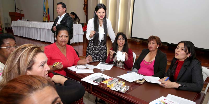 Las mujeres de Cundinamarca le ponen su sello a la construcción del plan de desarrollo
