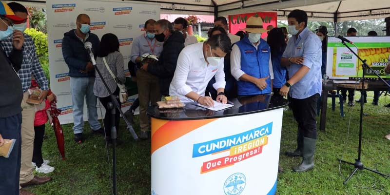 Cundinamarca comprometida con el desarrollo agropecuario de Guayabal de Síquima