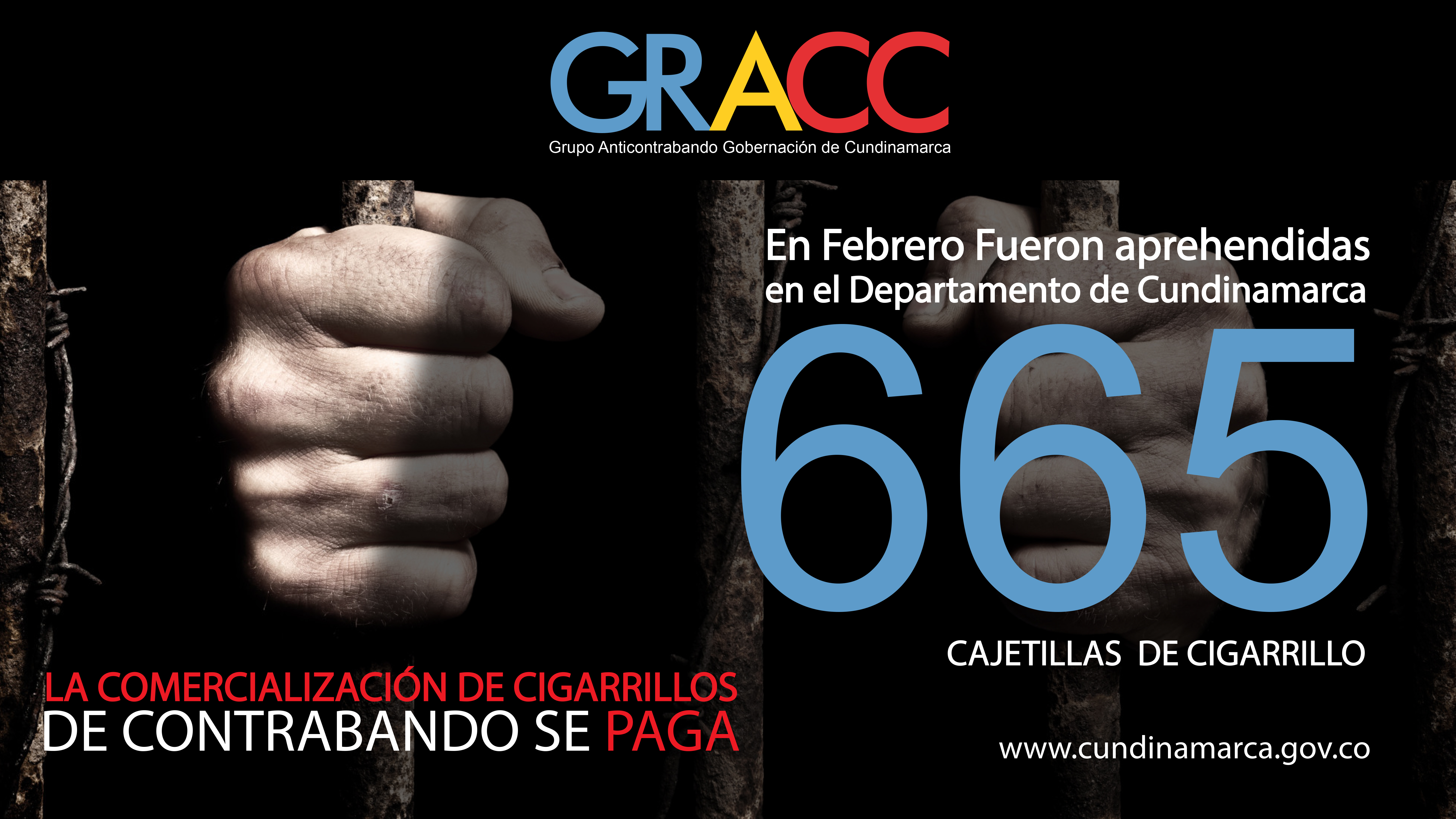 APREHENSIÓN DE CIGARRILLOS EN EL MES DE FEBRERO DE 2015