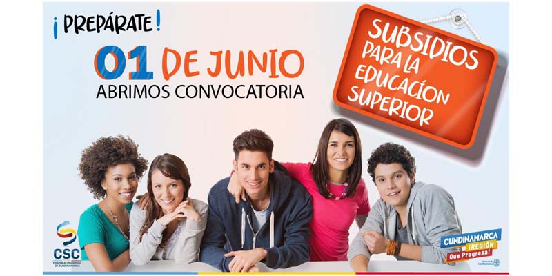 CSC abre convocatoria para subsidios educativos