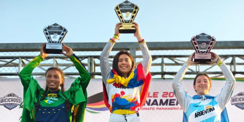 Laura Romero, bicampeona panamericana de BMX y orgullo de Cundinamarca
