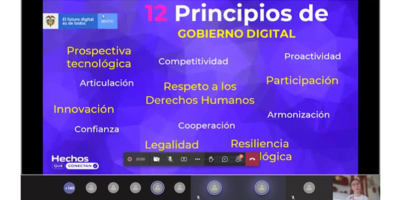 Cundinamarca se capacitó en la actualización de la Política de Gobierno Digital