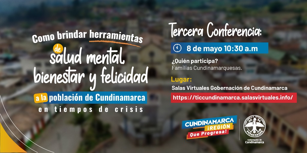 Gobernación de Cundinamarca brindará herramientas de liderazgo e inteligencia emocional mediante conferencias virtuales







