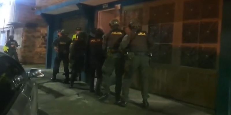 Capturados presuntos responsables del robo a la sede del Banco Agrario en el municipio El Colegio, Cundinamarca