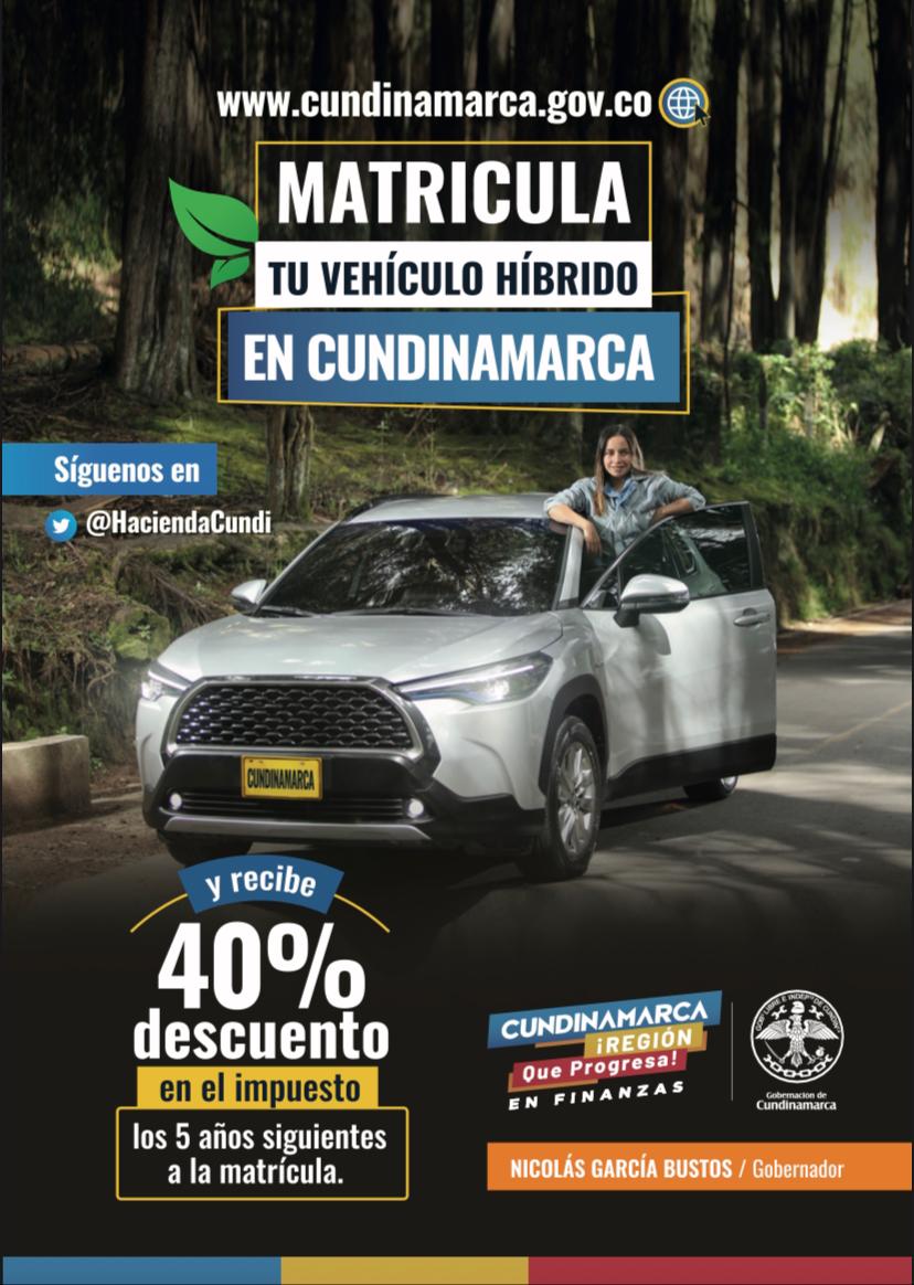 Descuentos en el impuesto sobre vehículos por matrículas de vehículos híbridos
