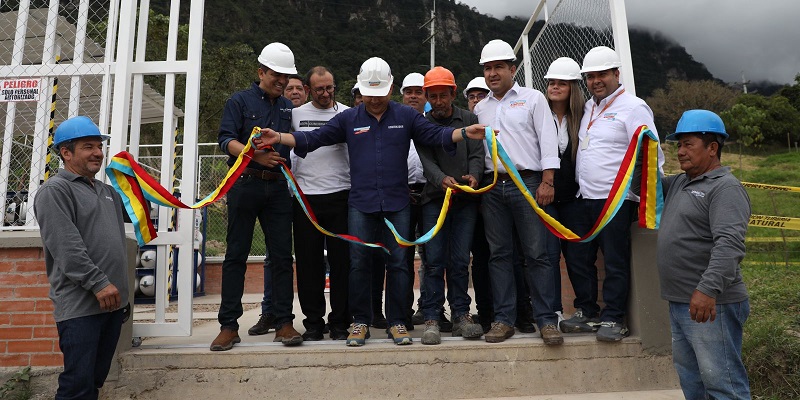 Gobernador Nicolás García hizo entrega de las redes de gasificación para la zona rural de Pandi